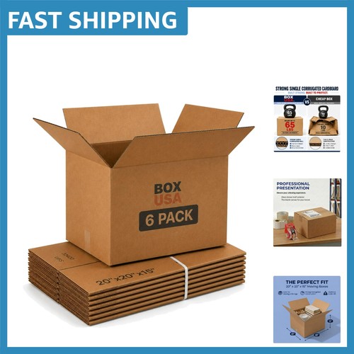 Large pack moving boxes - boxes, 20"l